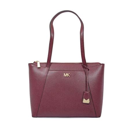 michael kors maddie medium tote|Maddie Medium Crossgrain Leather Tote Bag .